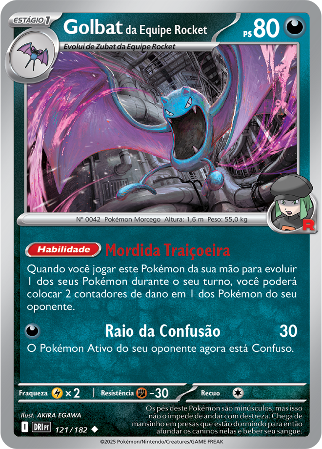 Golbat da Equipe Rocket - Pokémon TCG - MoxLand