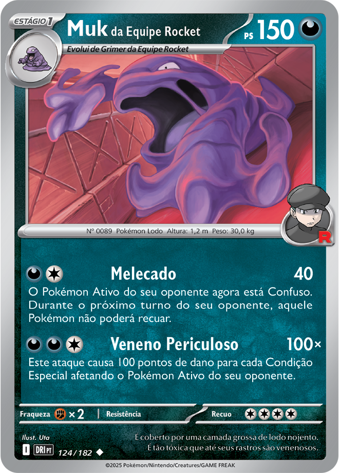 Muk da Equipe Rocket - Pokémon TCG - MoxLand