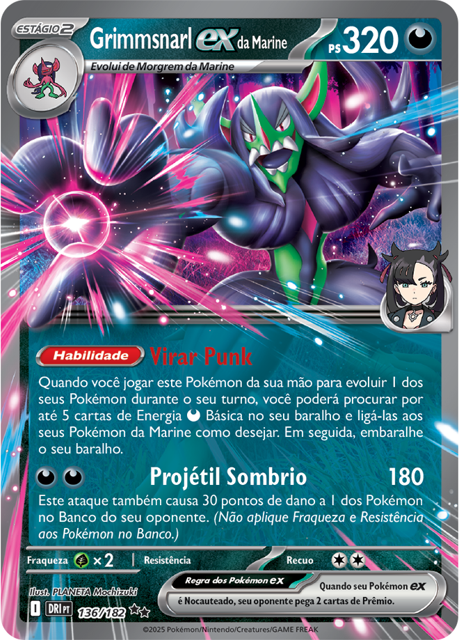 Grimmsnarl ex da Marine - Pokémon TCG - MoxLand