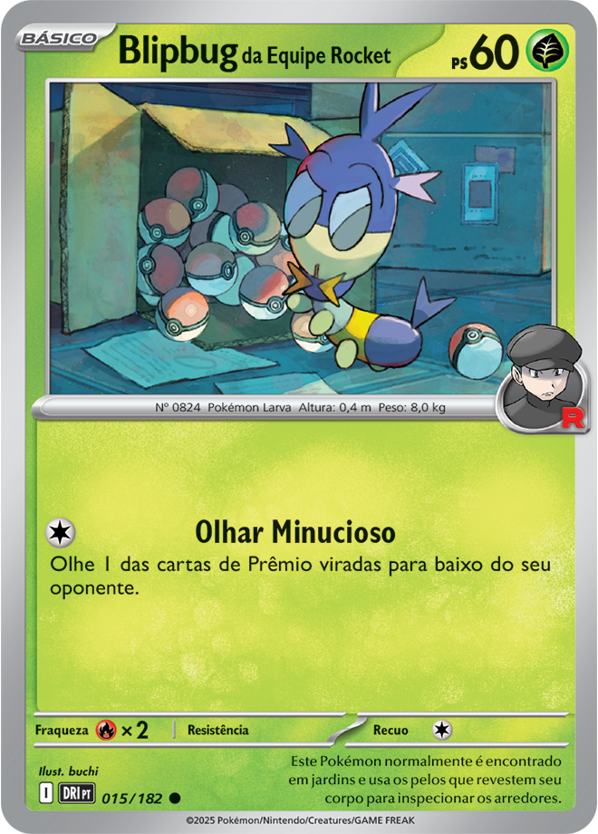 Blipbug da Equipe Rocket - Pokémon TCG - MoxLand