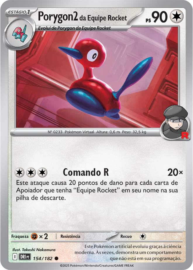 Porygon2 da Equipe Rocket - Pokémon TCG - MoxLand