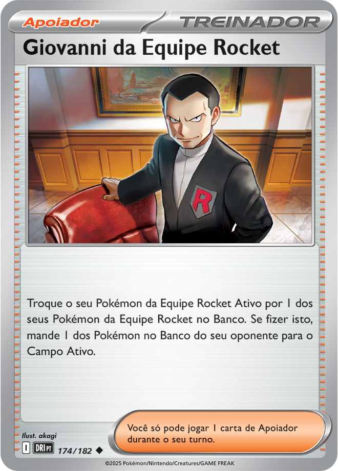Giovanni da Equipe Rocket - Pokémon TCG - MoxLand