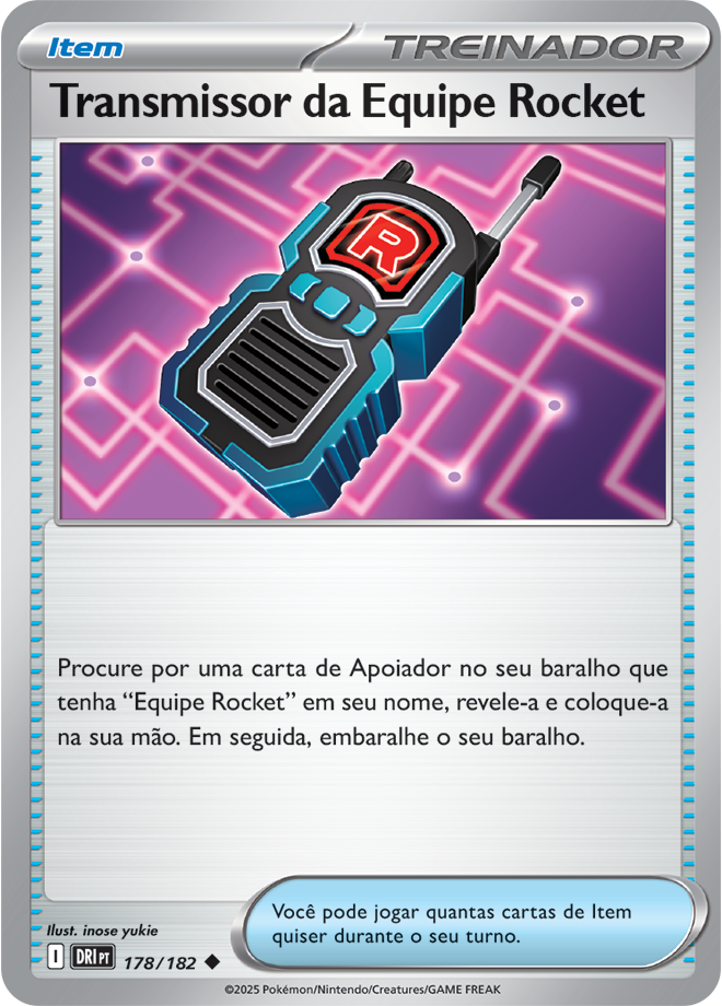 Transmissor da Equipe Rocket - Pokémon TCG - MoxLand
