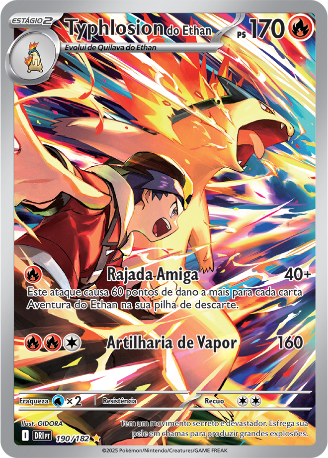 Typhlosion do Ethan - Pokémon TCG - MoxLand