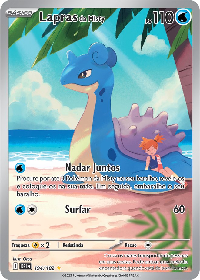 Lapras da Misty - Pokémon TCG - MoxLand