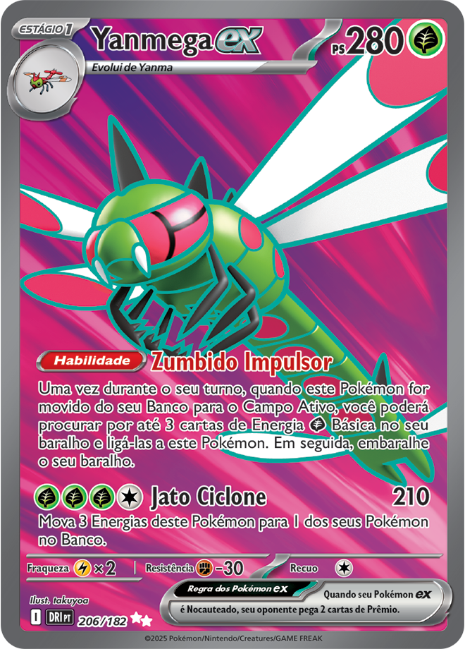 Yanmega ex - Pokémon TCG - MoxLand