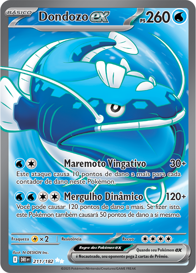 Dondozo ex - Pokémon TCG - MoxLand