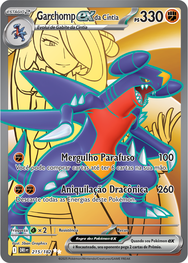Garchomp ex da Cíntia - Pokémon TCG - MoxLand