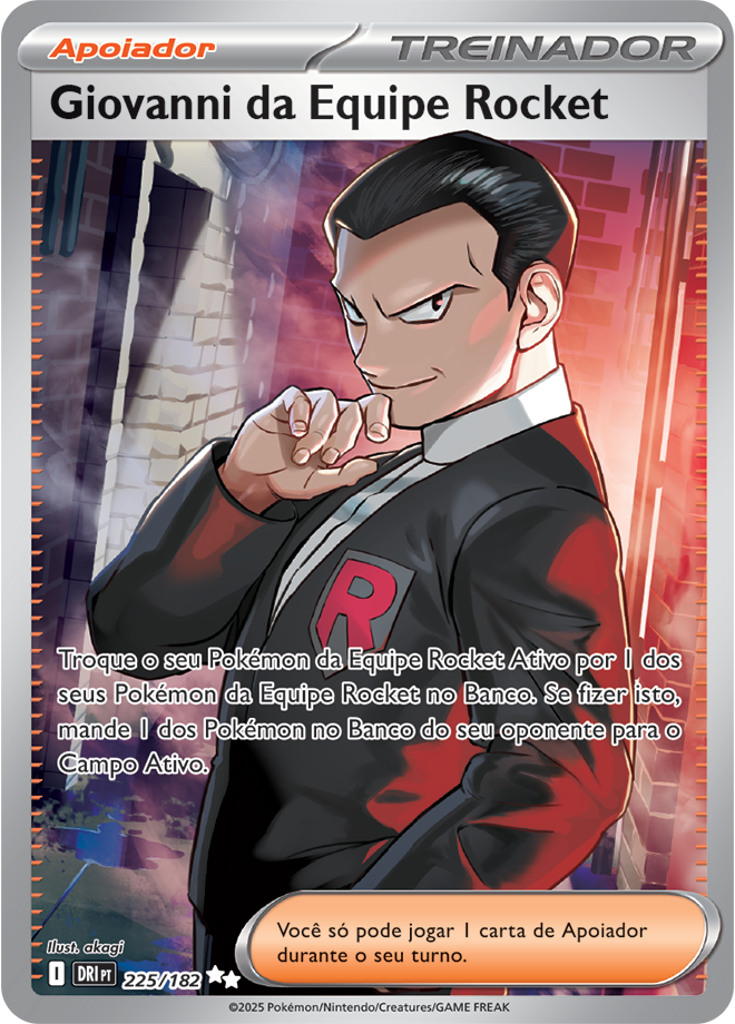 Giovanni da Equipe Rocket - Pokémon TCG - MoxLand