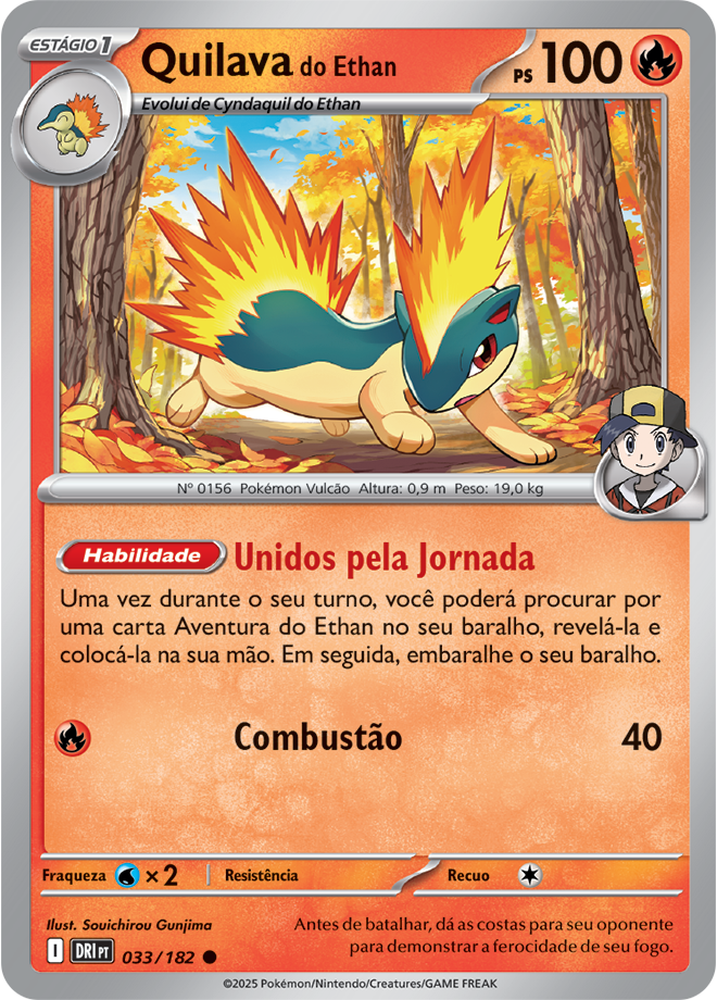 Quilava do Ethan - Pokémon TCG - MoxLand