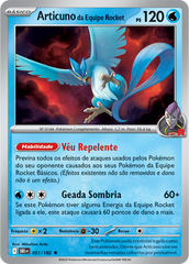 Articuno da Equipe Rocket - Pokémon TCG - MoxLand