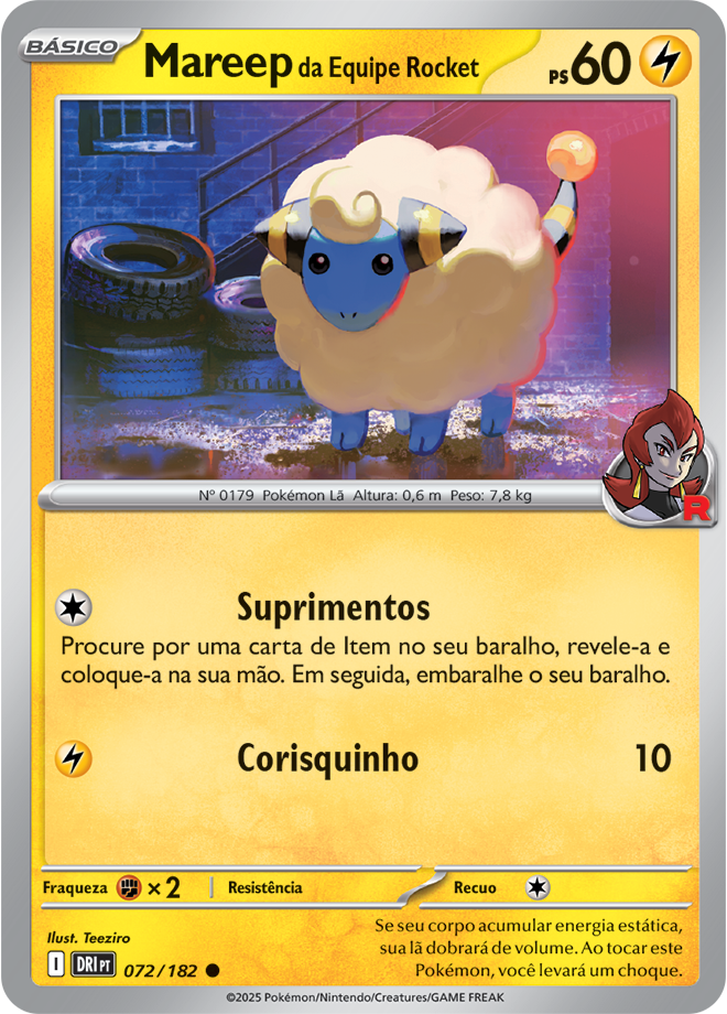 Mareep da Equipe Rocket - Pokémon TCG - MoxLand