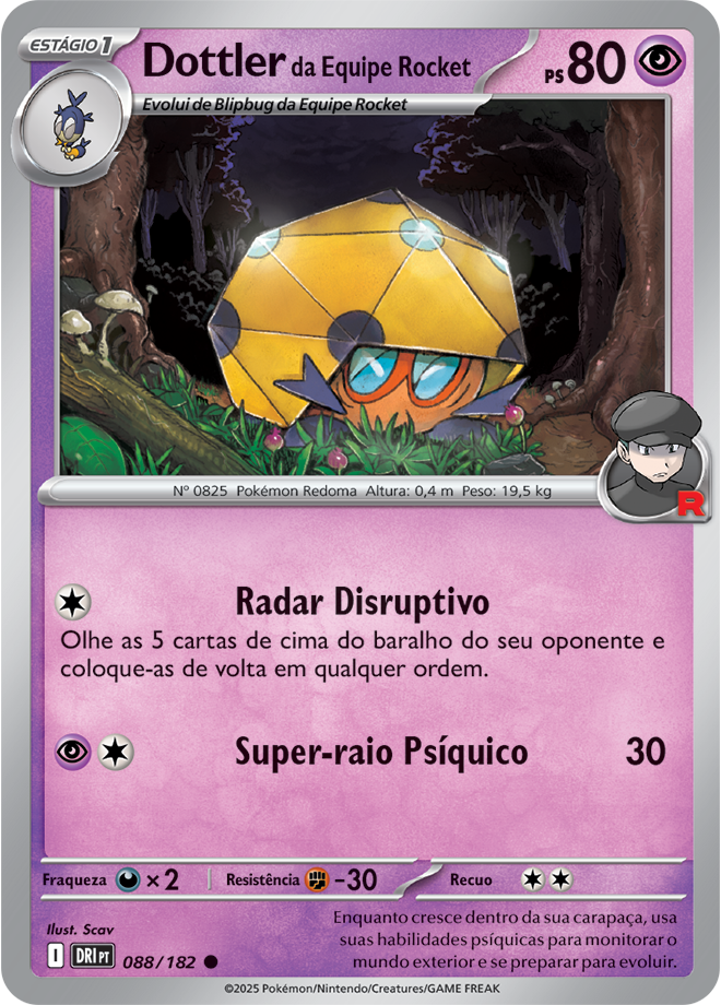 Dottler da Equipe Rocket - Pokémon TCG - MoxLand