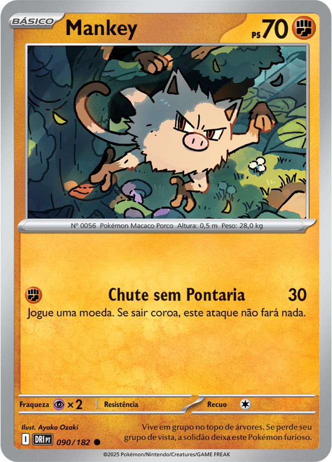 Mankey - Pokémon TCG - MoxLand