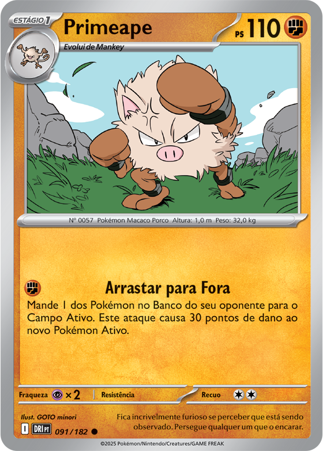 Primeape - Pokémon TCG - MoxLand
