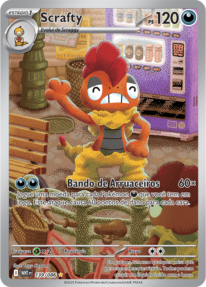 Scrafty - Pokémon TCG - MoxLand