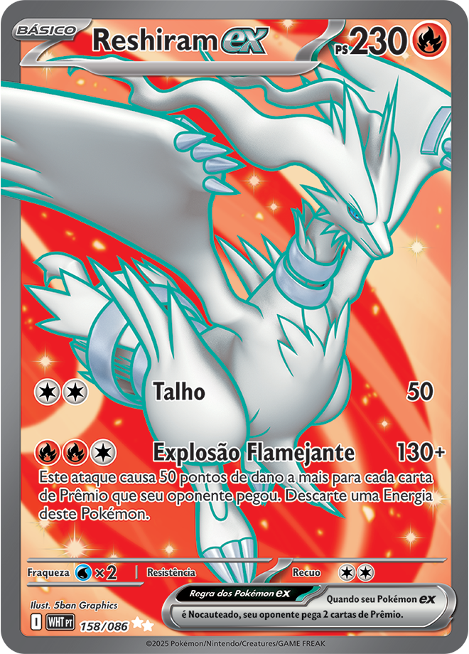 Reshiram ex - Pokémon TCG - MoxLand
