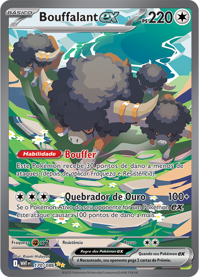 Bouffalant ex - Pokémon TCG - MoxLand