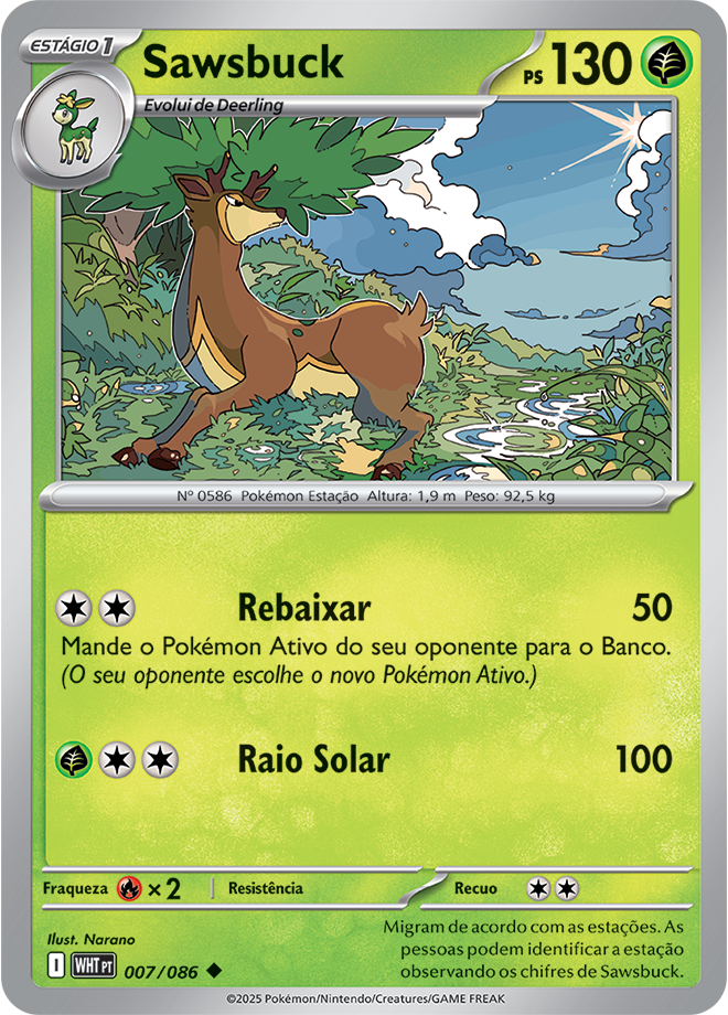 Sawsbuck - Pokémon TCG - MoxLand