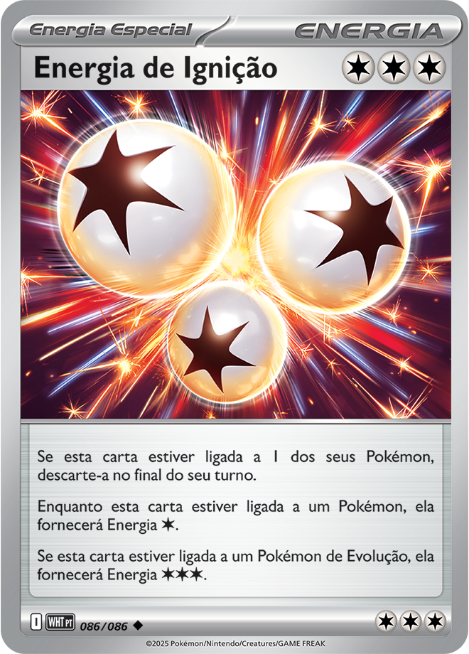 Energia de Ignição - Pokémon TCG - MoxLand