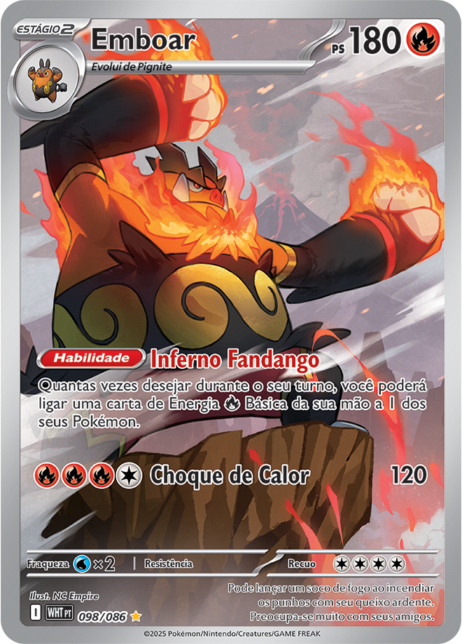 Emboar - Pokémon TCG - MoxLand