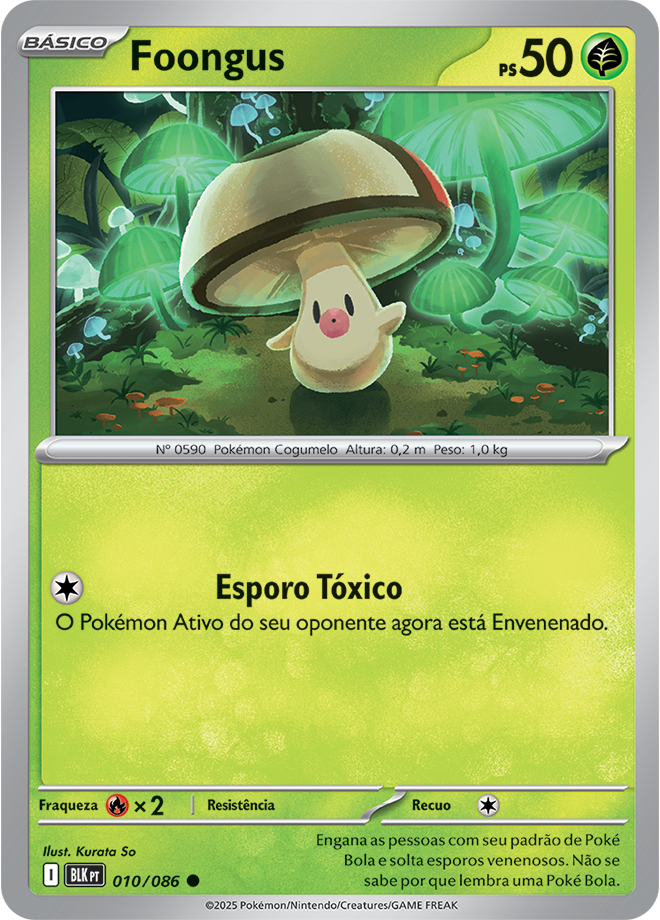 Foongus - Pokémon TCG - MoxLand