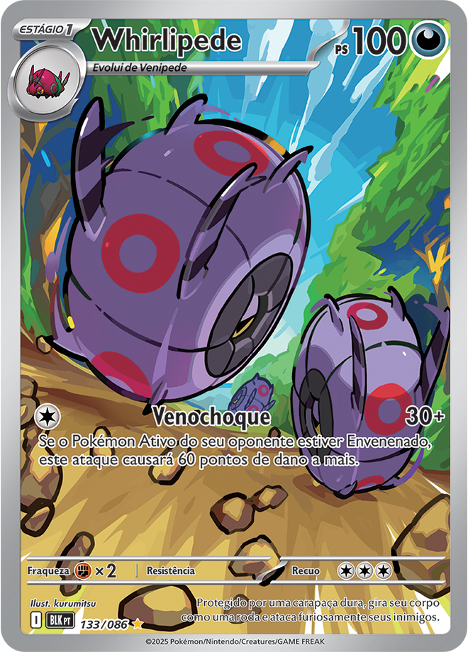 Whirlipede - Pokémon TCG - MoxLand