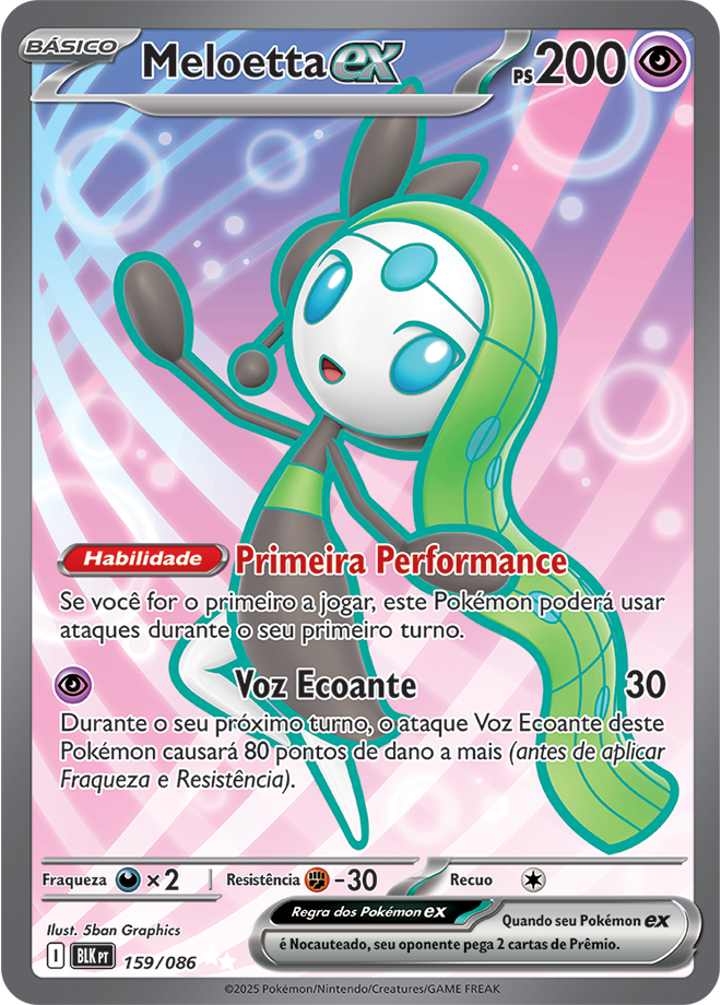 Meloetta ex - Pokémon TCG - MoxLand