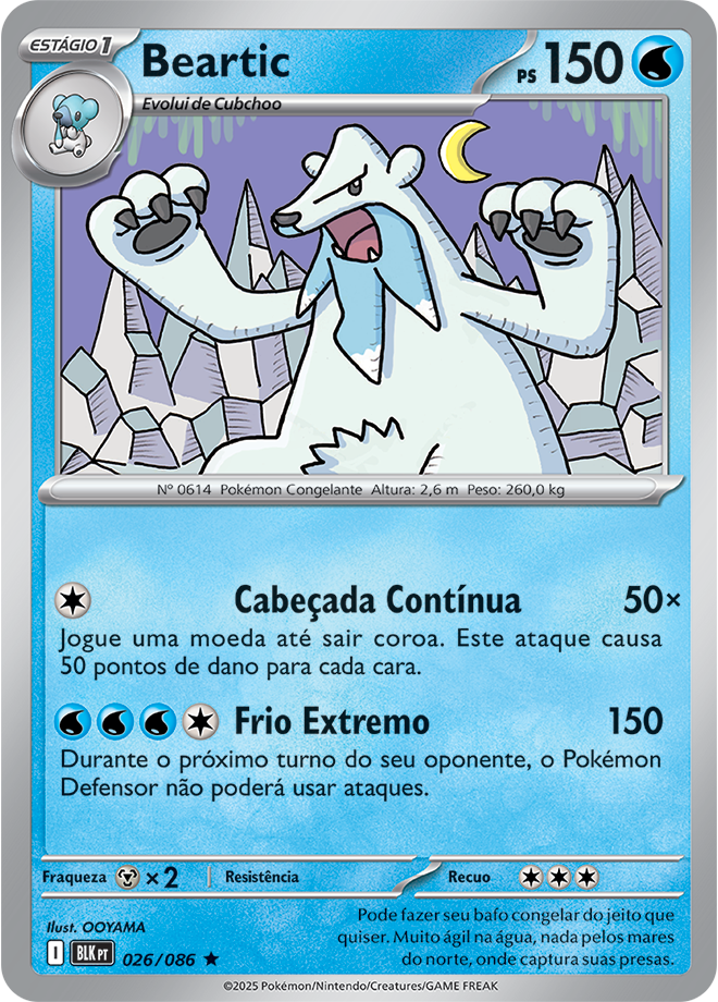 Beartic - Pokémon TCG - MoxLand