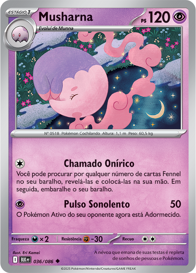 Musharna - Pokémon TCG - MoxLand