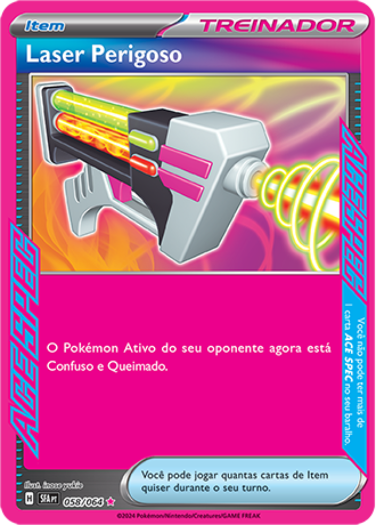 Laser Perigoso / Dangerous Laser - Pokémon TCG - MoxLand