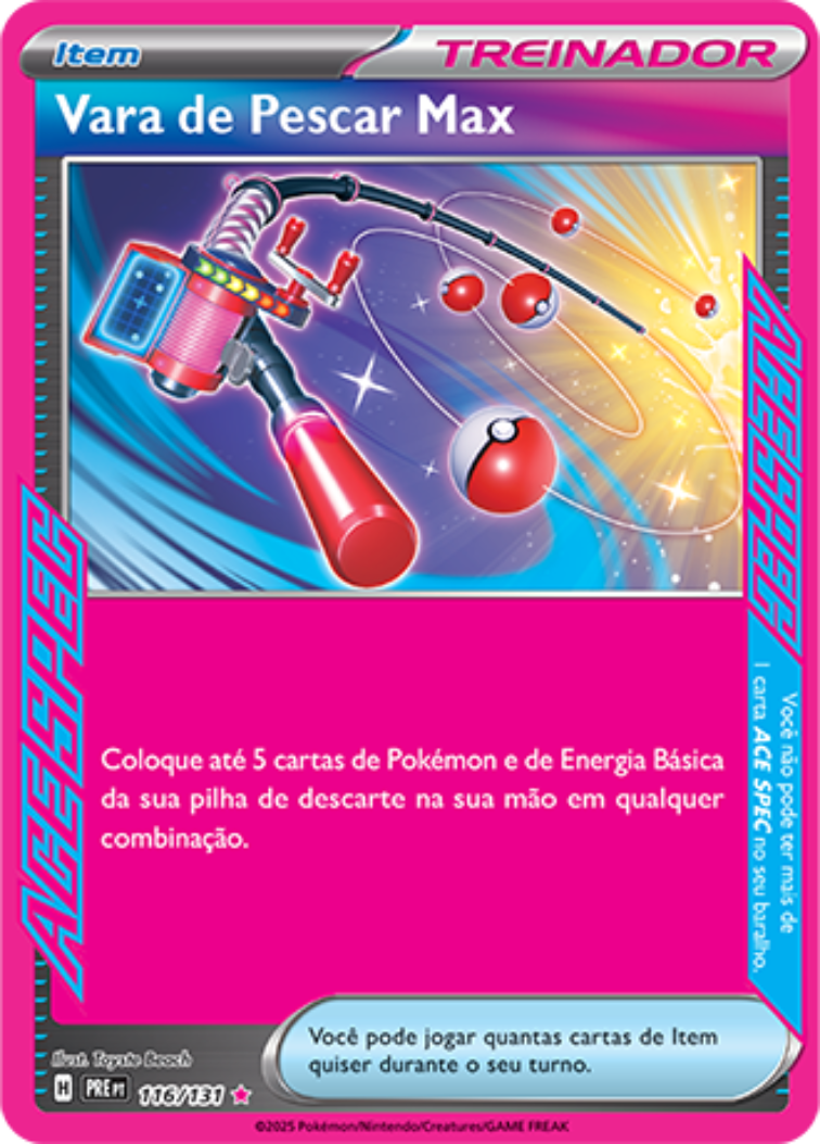 Vara de Pescar Max - Pokémon TCG - MoxLand