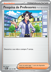 Pesquisa de Professores / Professor's Research - Pokémon TCG - MoxLand