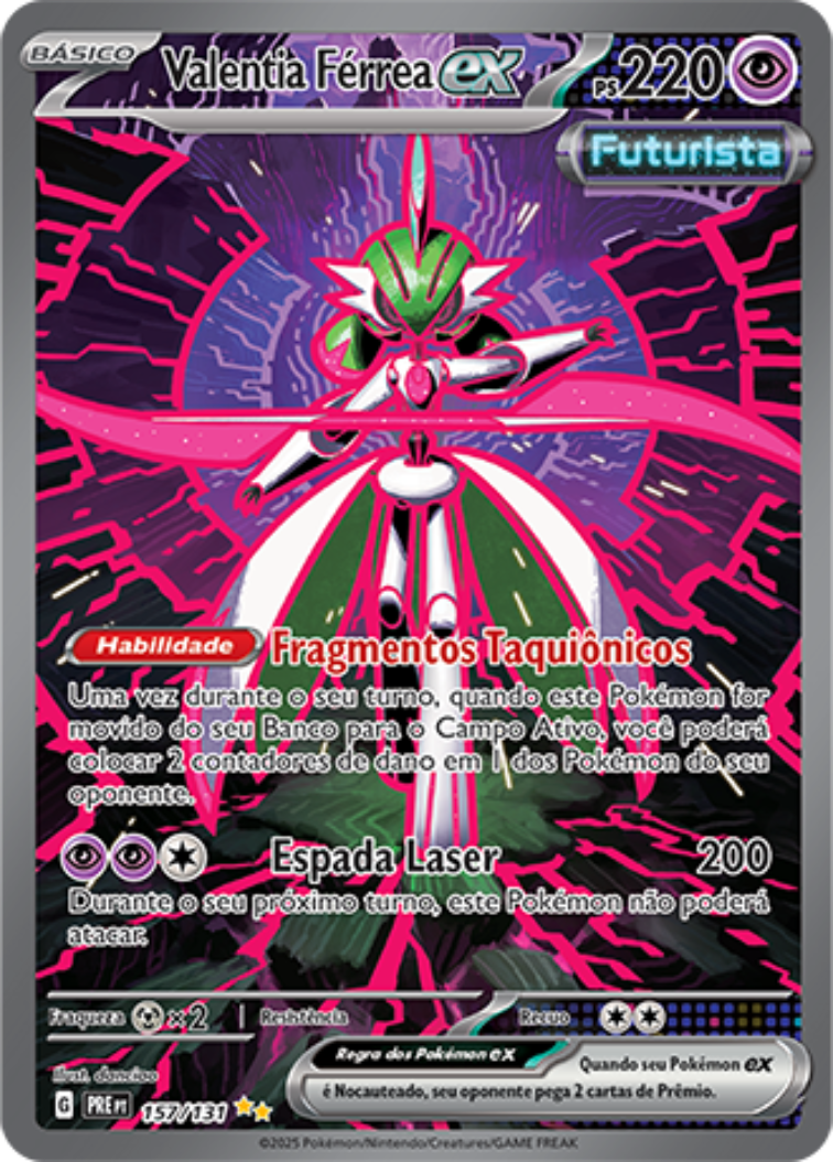 Valentia Férrea ex - Pokémon TCG - MoxLand
