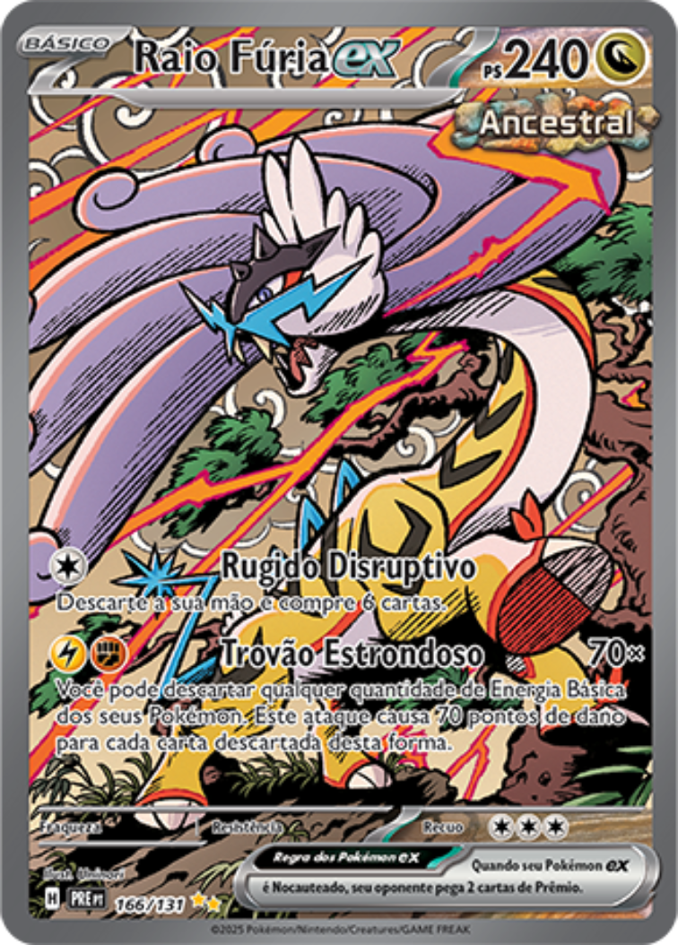 Raio Fúria ex - Pokémon TCG - MoxLand