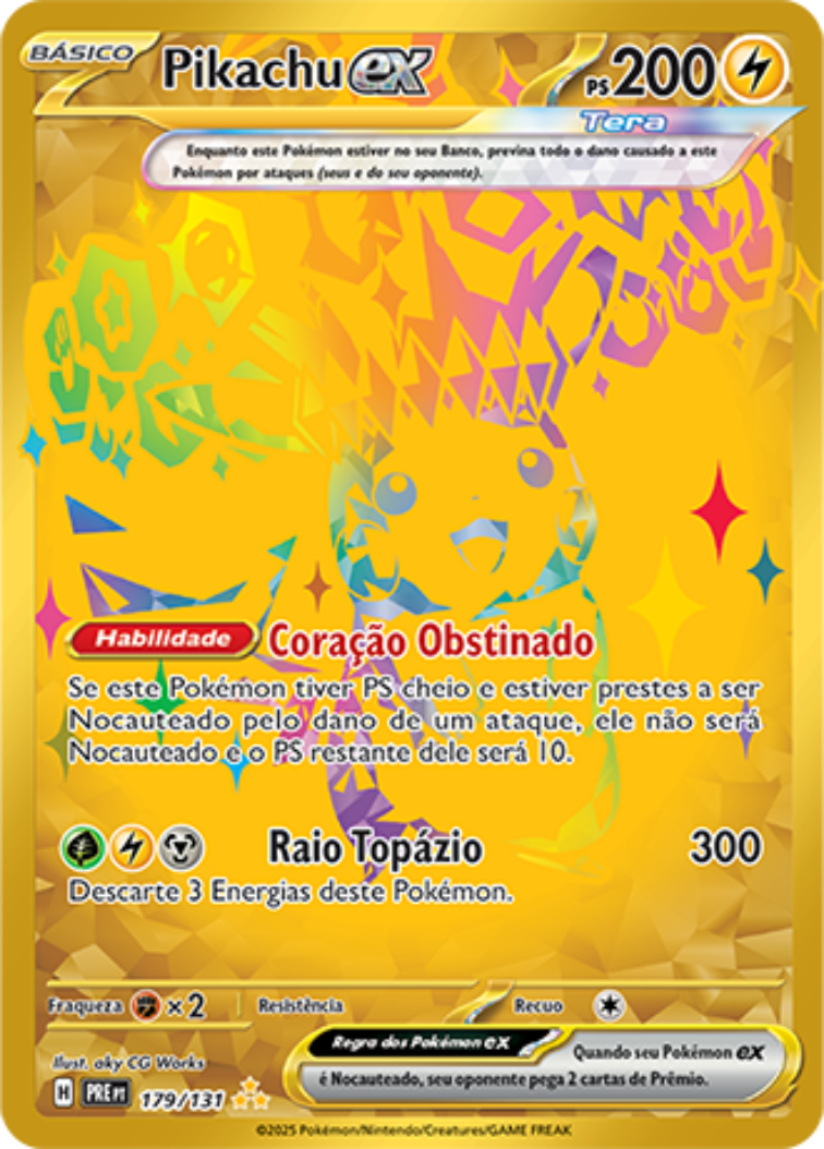 Pikachu ex - Pokémon TCG - MoxLand
