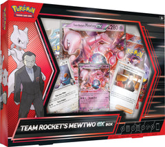 Team Rocket’s Mewtwo ex Box - Pokémon TCG - MoxLand