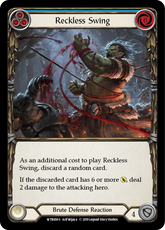 Reckless Swing (Blue) - Flesh and Blood TCG - MoxLand