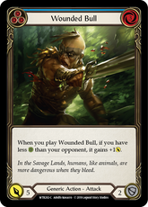 Wounded Bull (Blue) - Flesh and Blood TCG - MoxLand