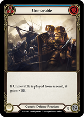 Unmovable (Blue) - Flesh and Blood TCG - MoxLand