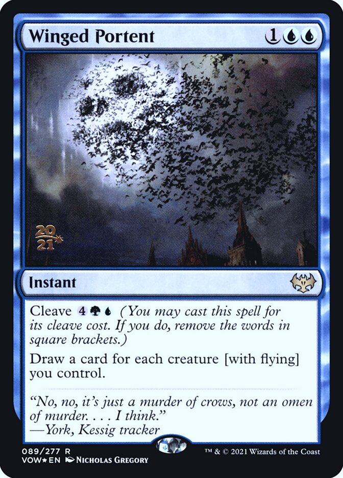 Presságio Alado / Winged Portent - Magic: The Gathering - MoxLand