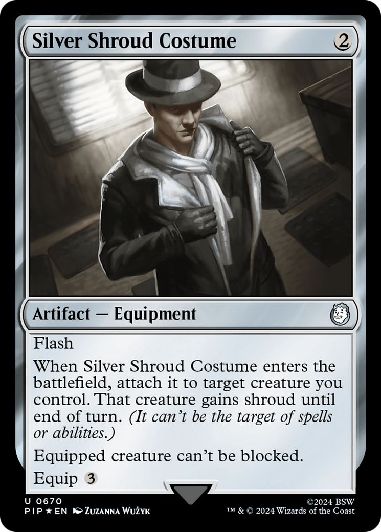 Silver Shroud Costume - Magic: The Gathering - MoxLand