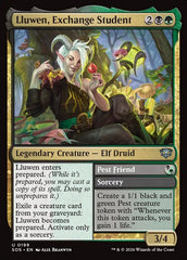 Lluwen, Exchange Student - Magic: The Gathering - MoxLand