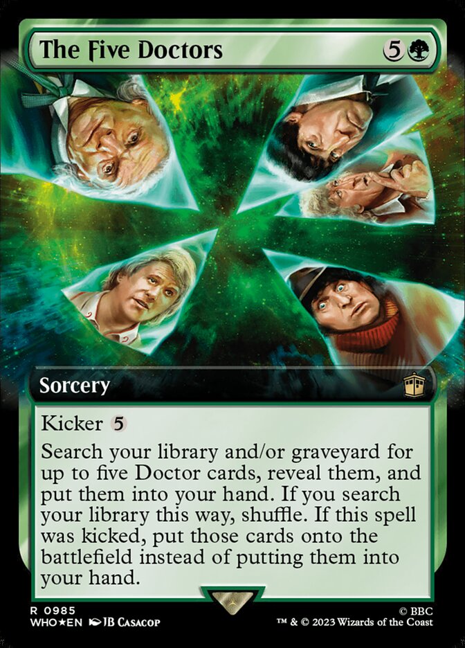 The Five Doctors - Magic: The Gathering - MoxLand