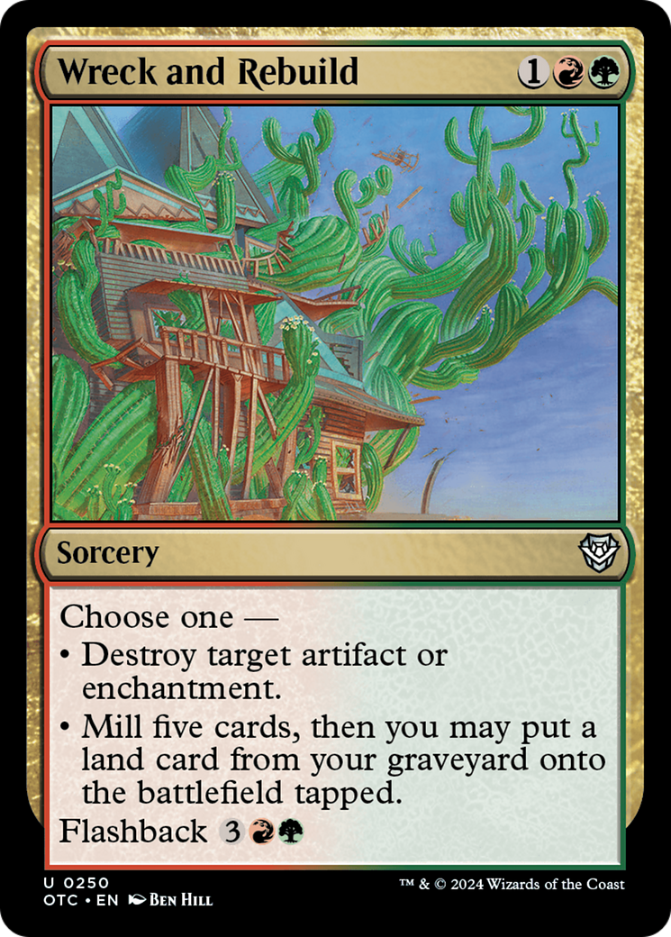 Wreck and Rebuild / Wreck and Rebuild - Magic: The Gathering - MoxLand