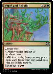 Wreck and Rebuild / Wreck and Rebuild - Magic: The Gathering - MoxLand