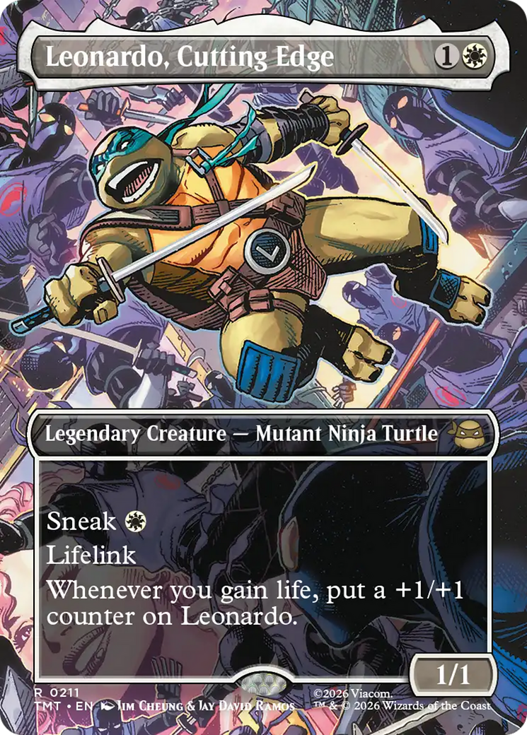Leonardo, Cutting Edge - Magic: The Gathering - MoxLand