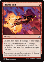 Raio de Plasma / Plasma Bolt - Magic: The Gathering - MoxLand