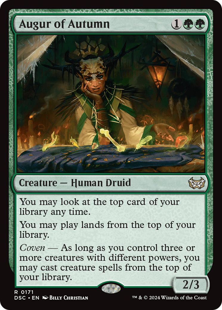 Áugure do Outono / Augur of Autumn - Magic: The Gathering - MoxLand