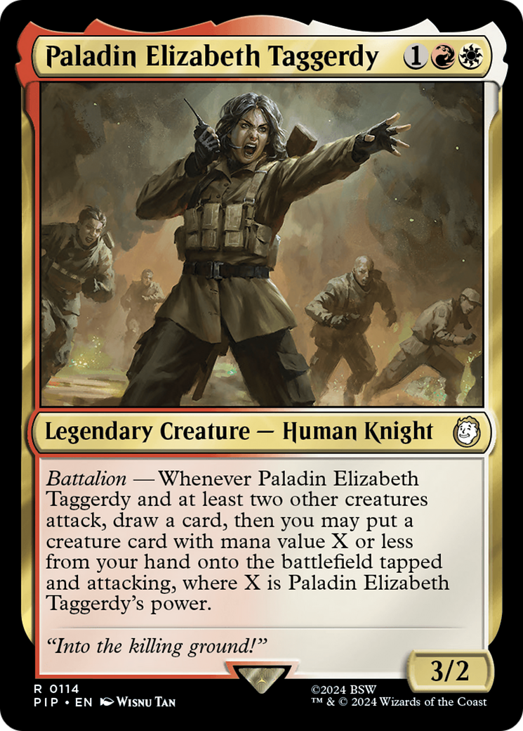 Paladin Elizabeth Taggerdy - Magic: The Gathering - MoxLand